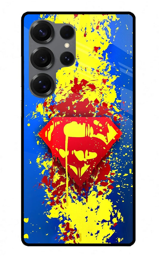 Superman logo Samsung S25 Ultra Back Cover