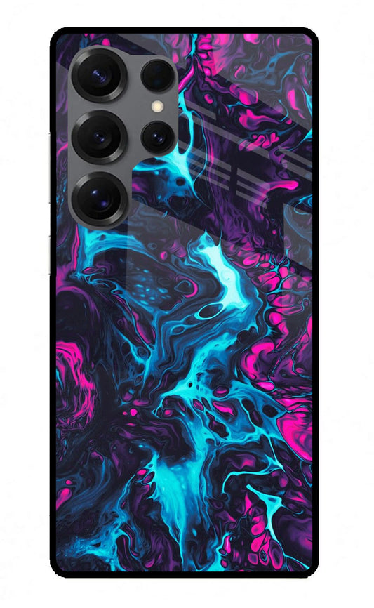 Abstract Samsung S25 Ultra Glass Case