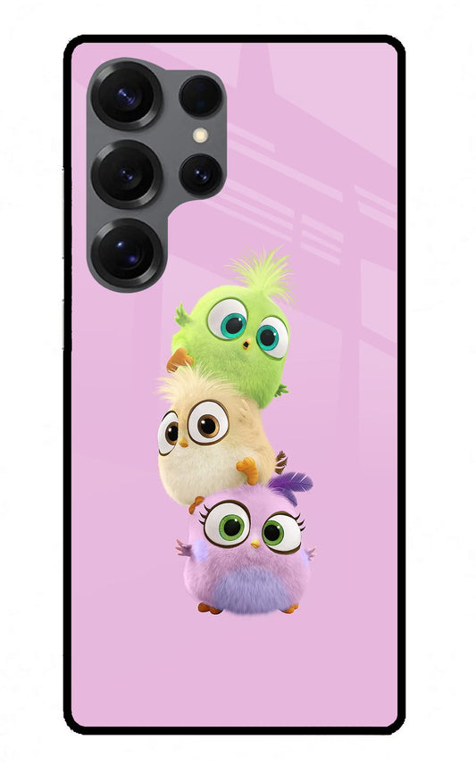 Cute Little Birds Samsung S25 Ultra Back Cover