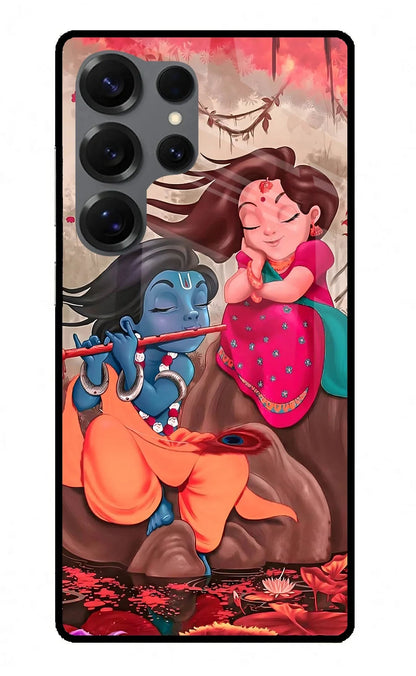 Radhe Krishna Samsung S25 Ultra Back Cover