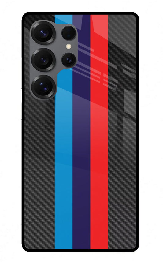 BMW Stripes Pattern Samsung S25 Ultra Back Cover
