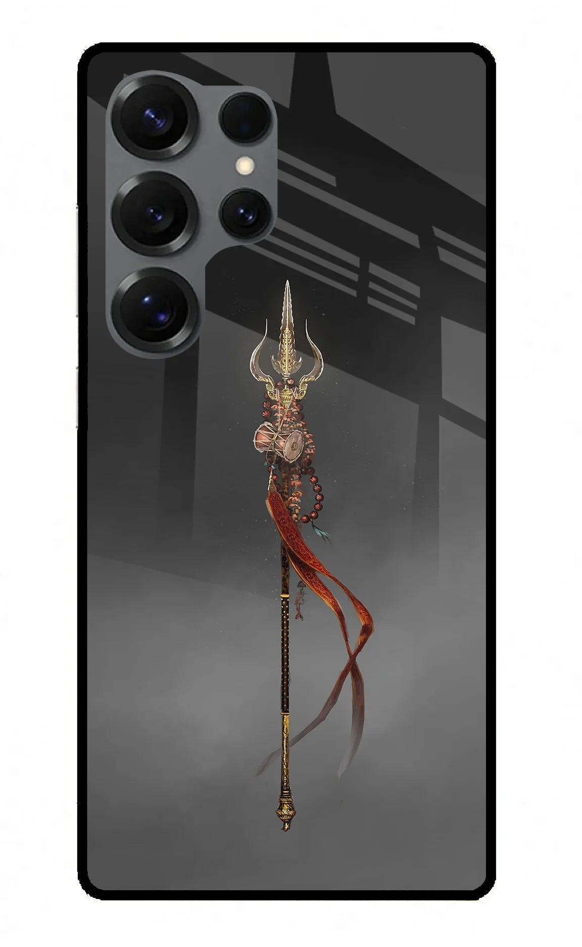 Shiv Trishul Samsung S25 Ultra Glass Case