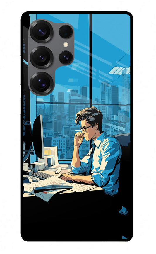 Focused Hustler (AI Generated) Samsung S25 Ultra Back Cover