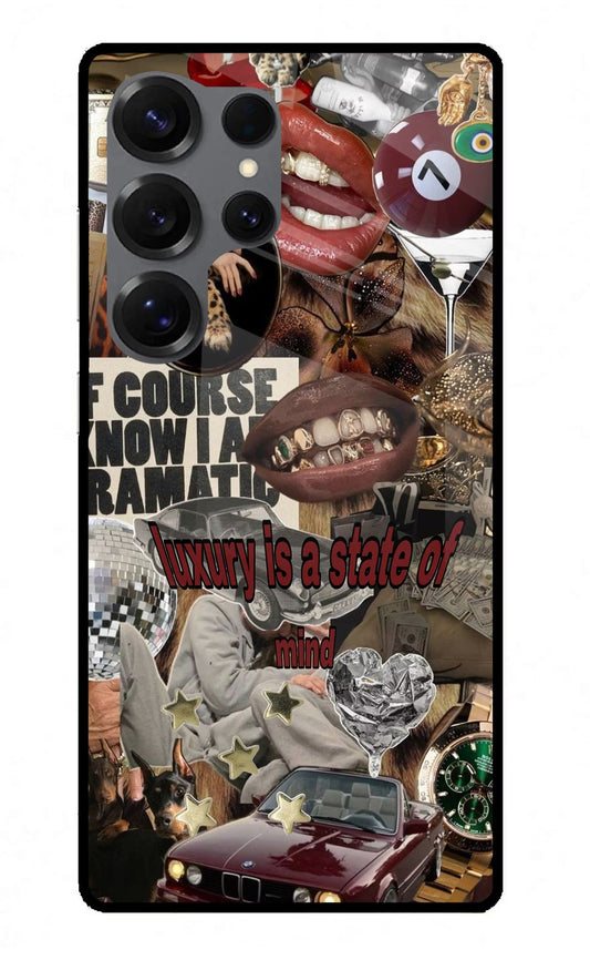 Luxury Samsung S25 Ultra Back Cover