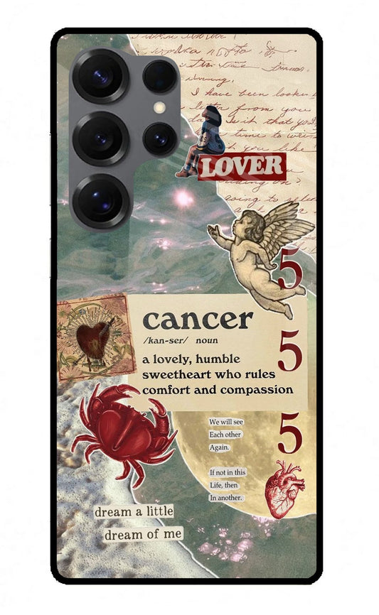 Cancer Zodiac Samsung S25 Ultra Back Cover