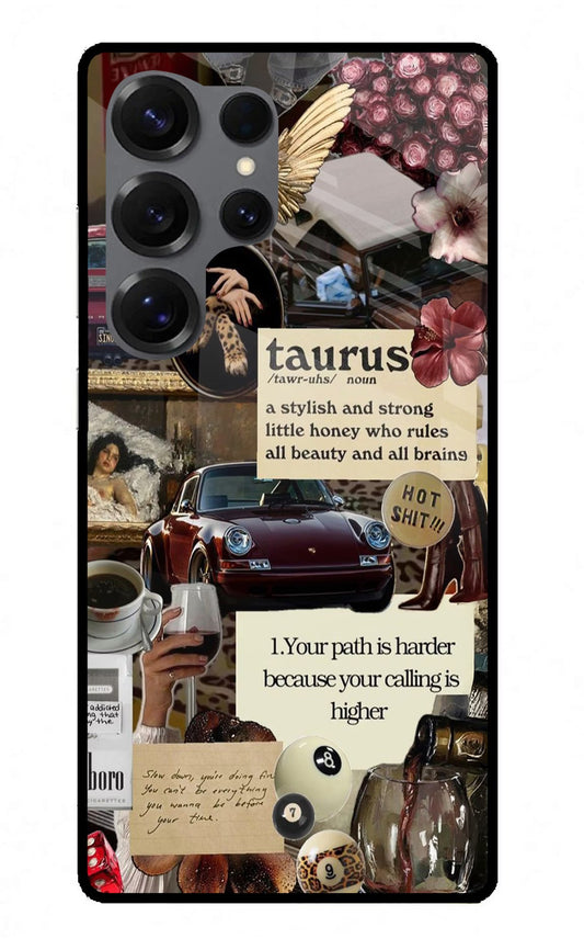 Taurus Zodiac Samsung S25 Ultra Back Cover