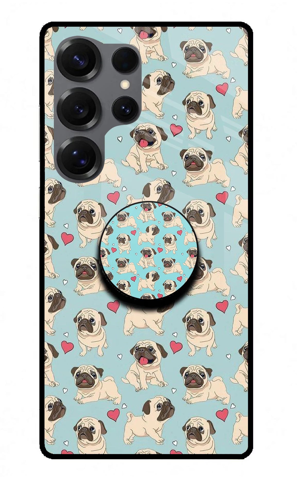 Pug Dog Samsung S25 Ultra Pop Case