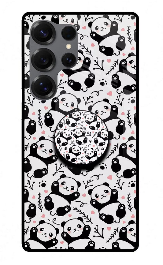 Cute Panda Samsung S25 Ultra Pop Case