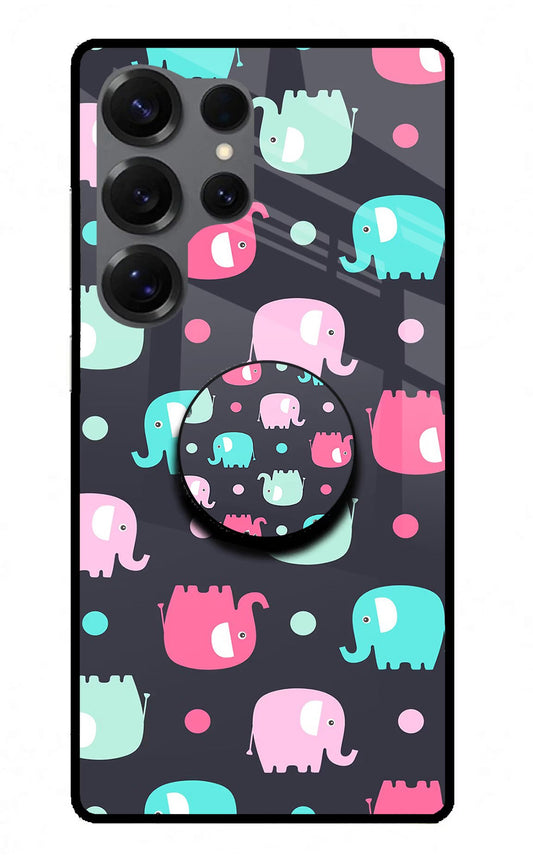 Baby Elephants Samsung S25 Ultra Pop Case