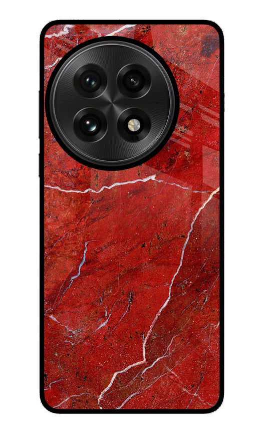 Red Marble Design OnePlus 13 Back Cover