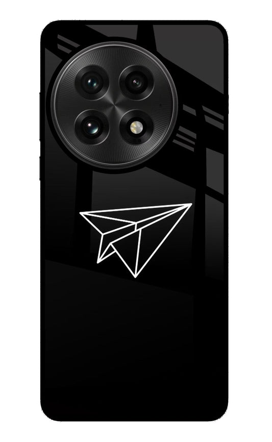 Paper Plane White OnePlus 13 Back Cover