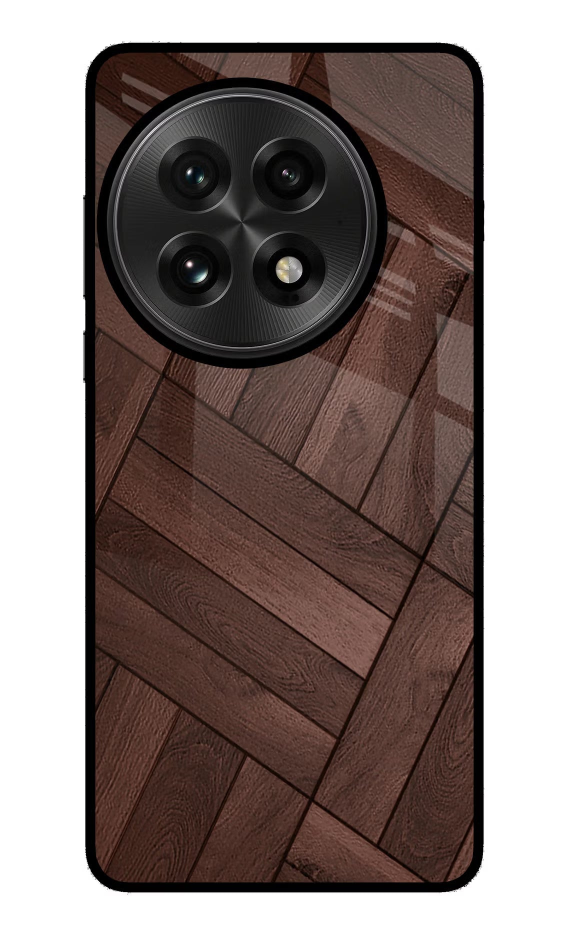 Wooden Texture Design OnePlus 13 Back Cover