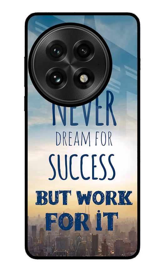 Never Dream For Success But Work For It OnePlus 13 Back Cover