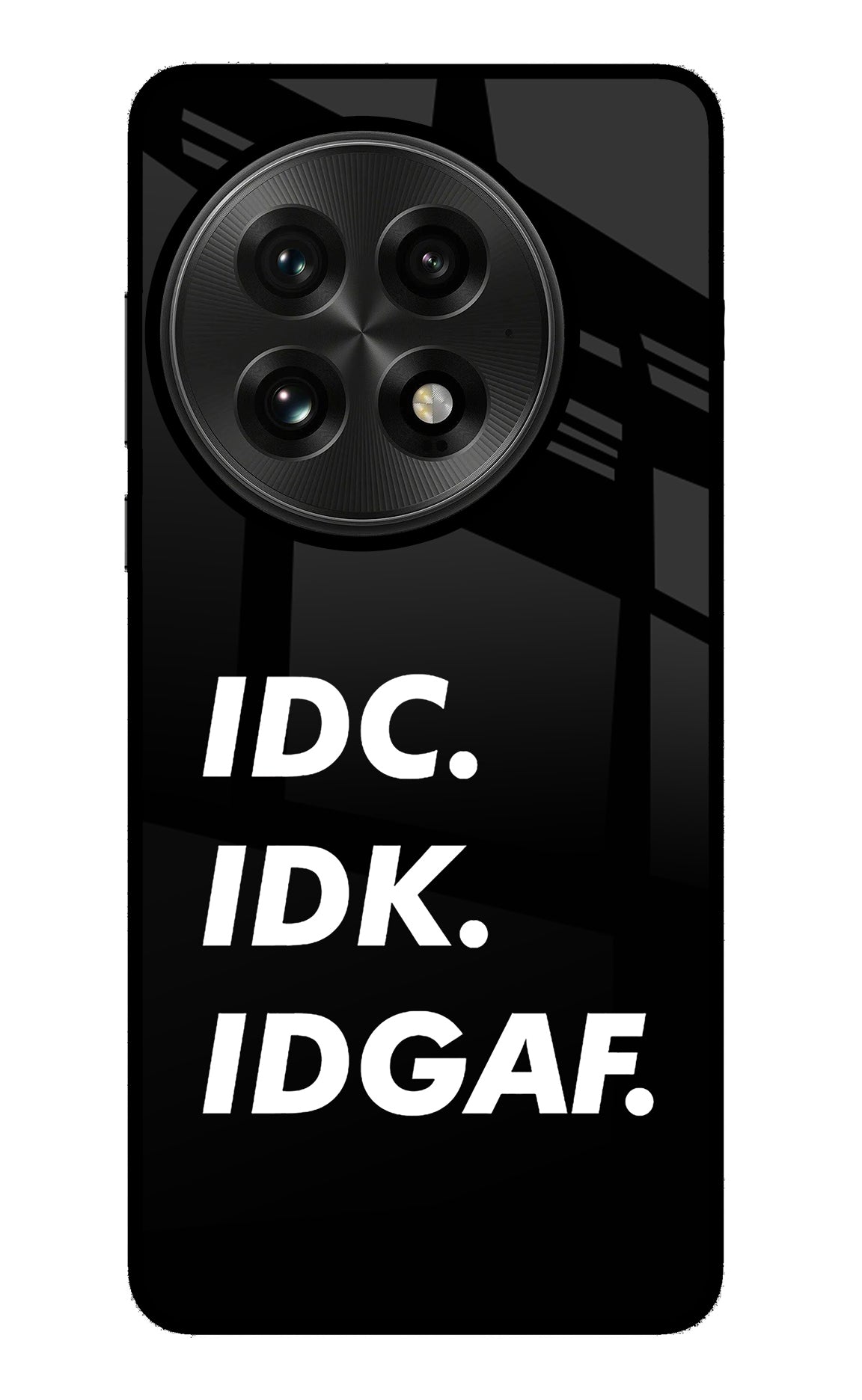 Idc Idk Idgaf OnePlus 13 Back Cover