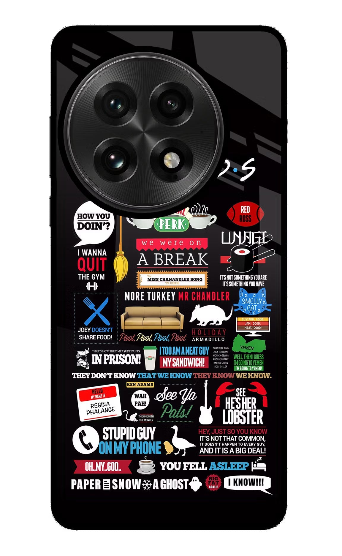 FRIENDS OnePlus 13 Glass Case