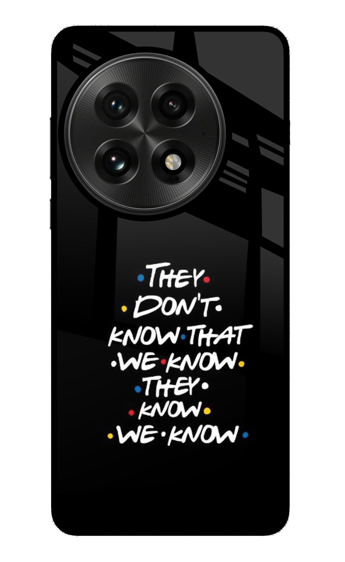 FRIENDS Dialogue OnePlus 13 Back Cover