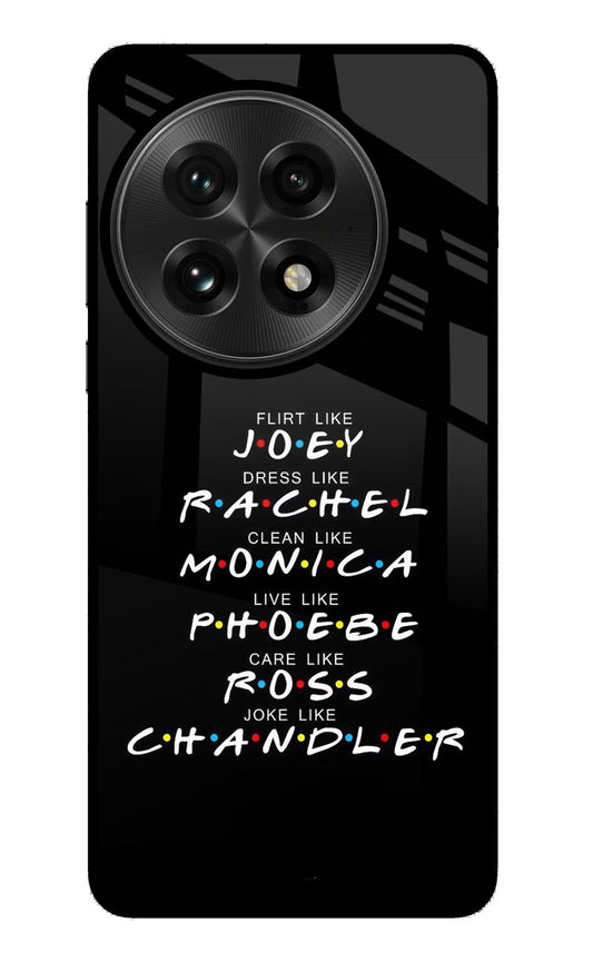 FRIENDS Character OnePlus 13 Glass Case