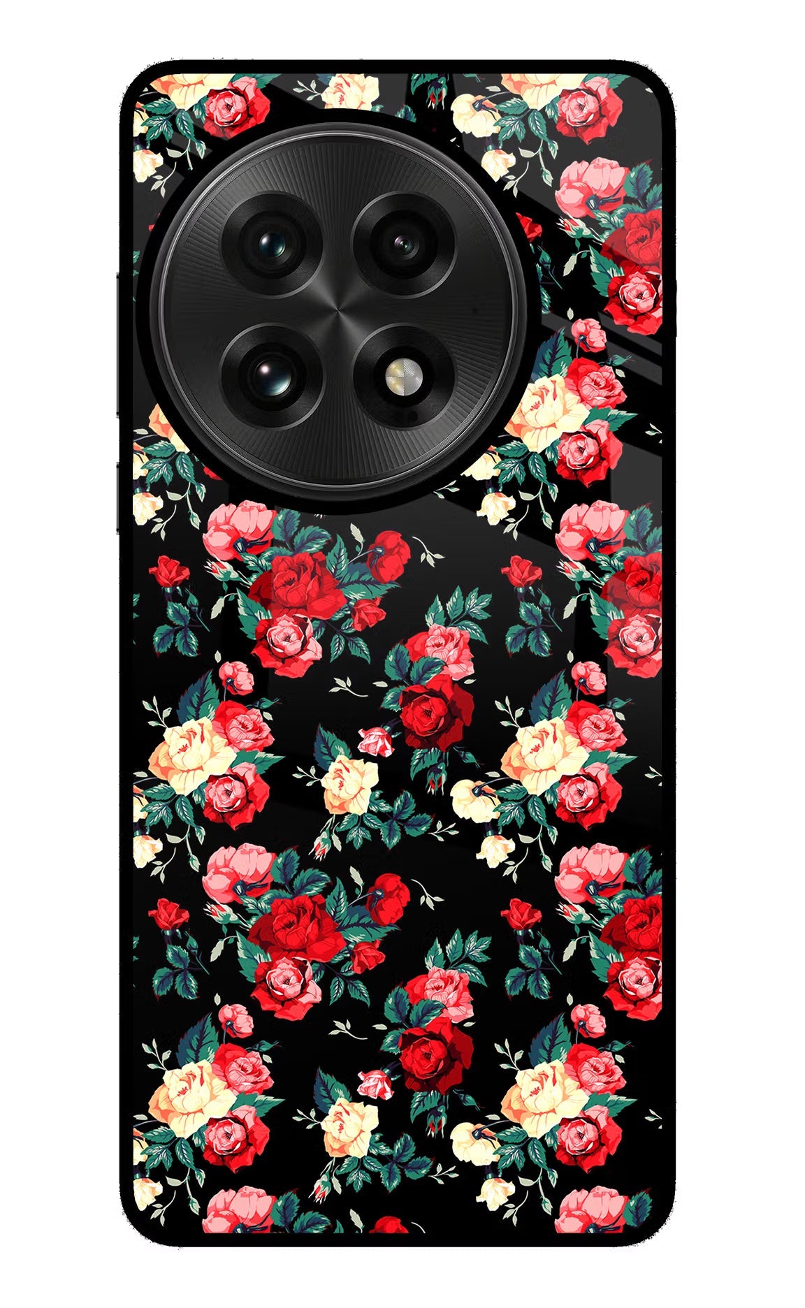 Rose Pattern OnePlus 13 Back Cover
