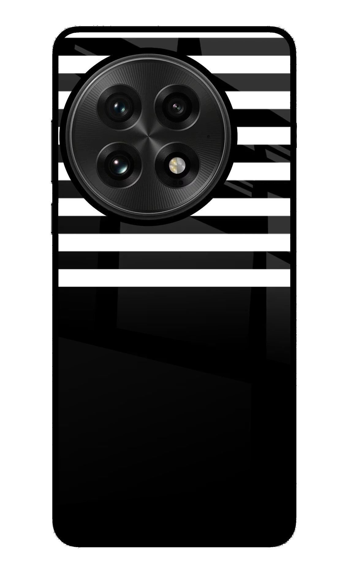 Black and White Print OnePlus 13 Back Cover