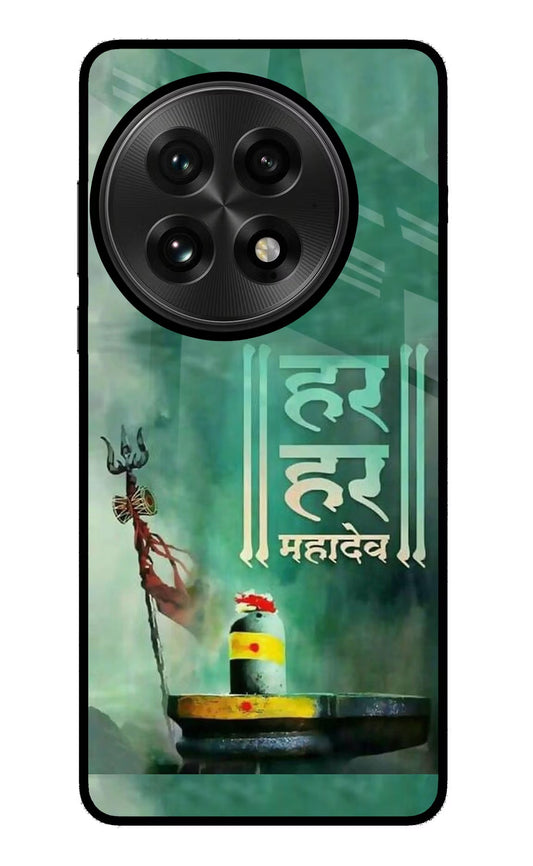 Har Har Mahadev Shivling OnePlus 13 Glass Case