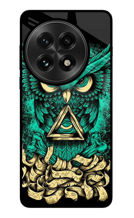 Green Owl OnePlus 13 Back Cover