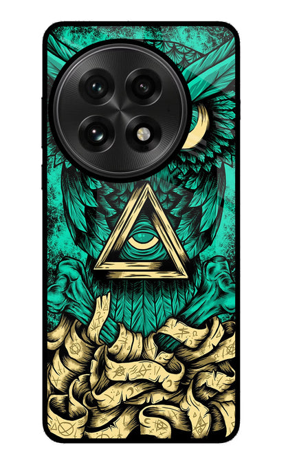 Green Owl OnePlus 13 Back Cover