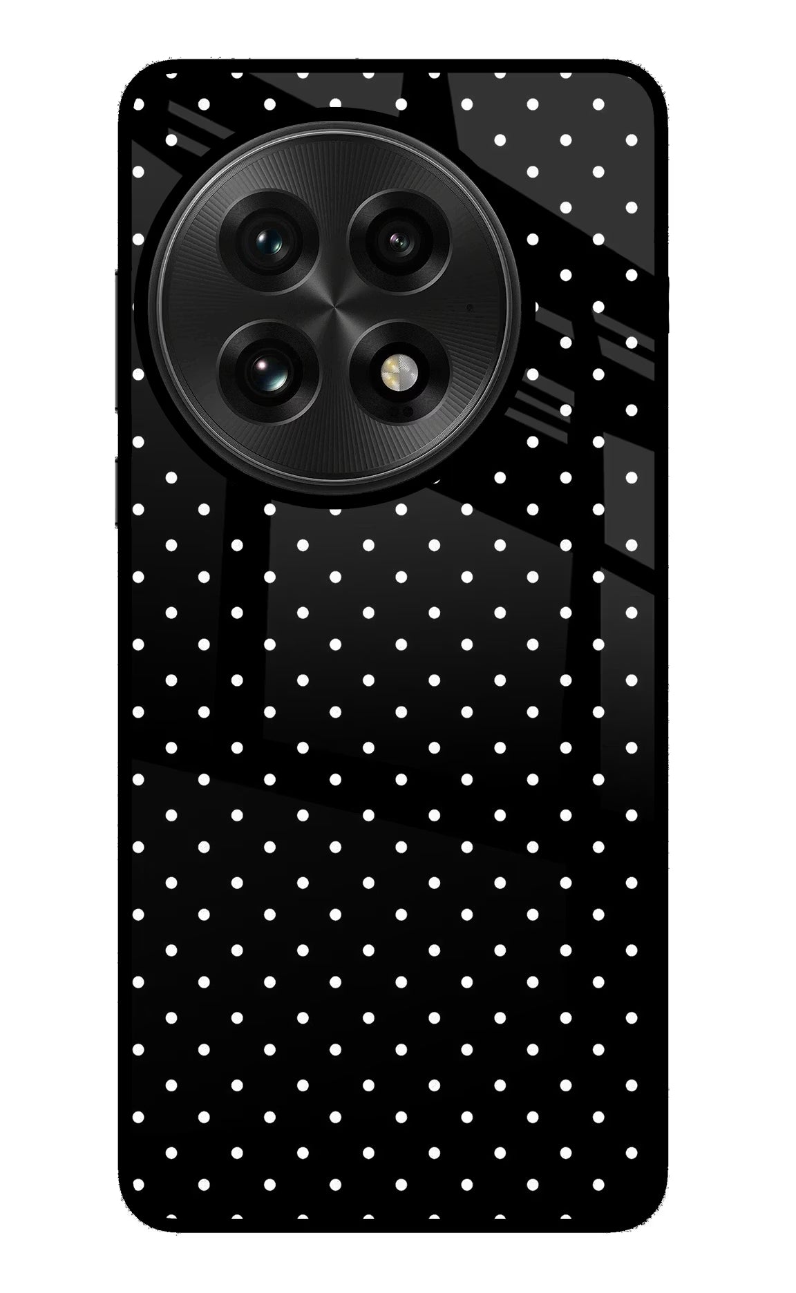 White Dots OnePlus 13 Glass Case