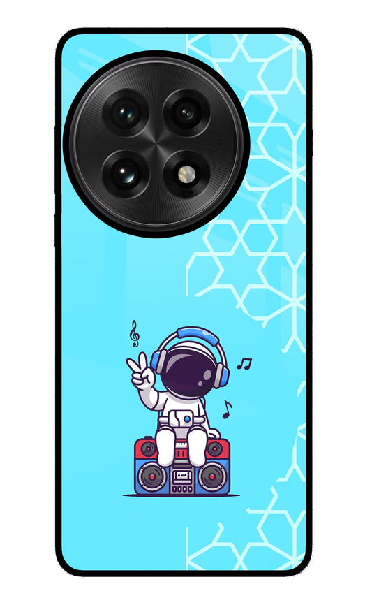 Cute Astronaut Chilling OnePlus 13 Back Cover