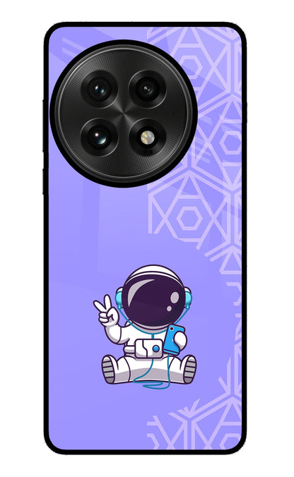 Cute Astronaut Chilling OnePlus 13 Back Cover