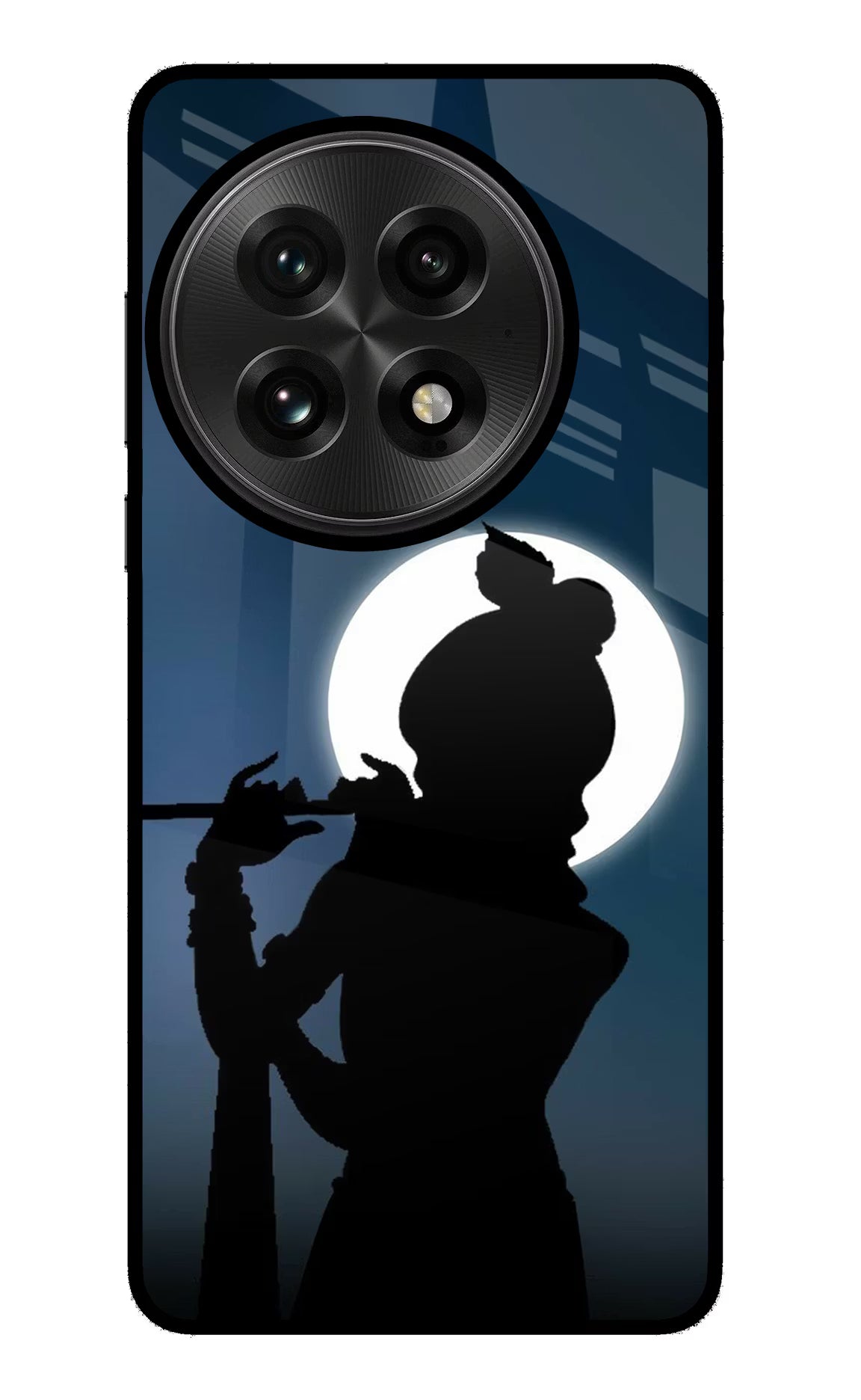 Shri Krishna Silhouette OnePlus 13 Back Cover
