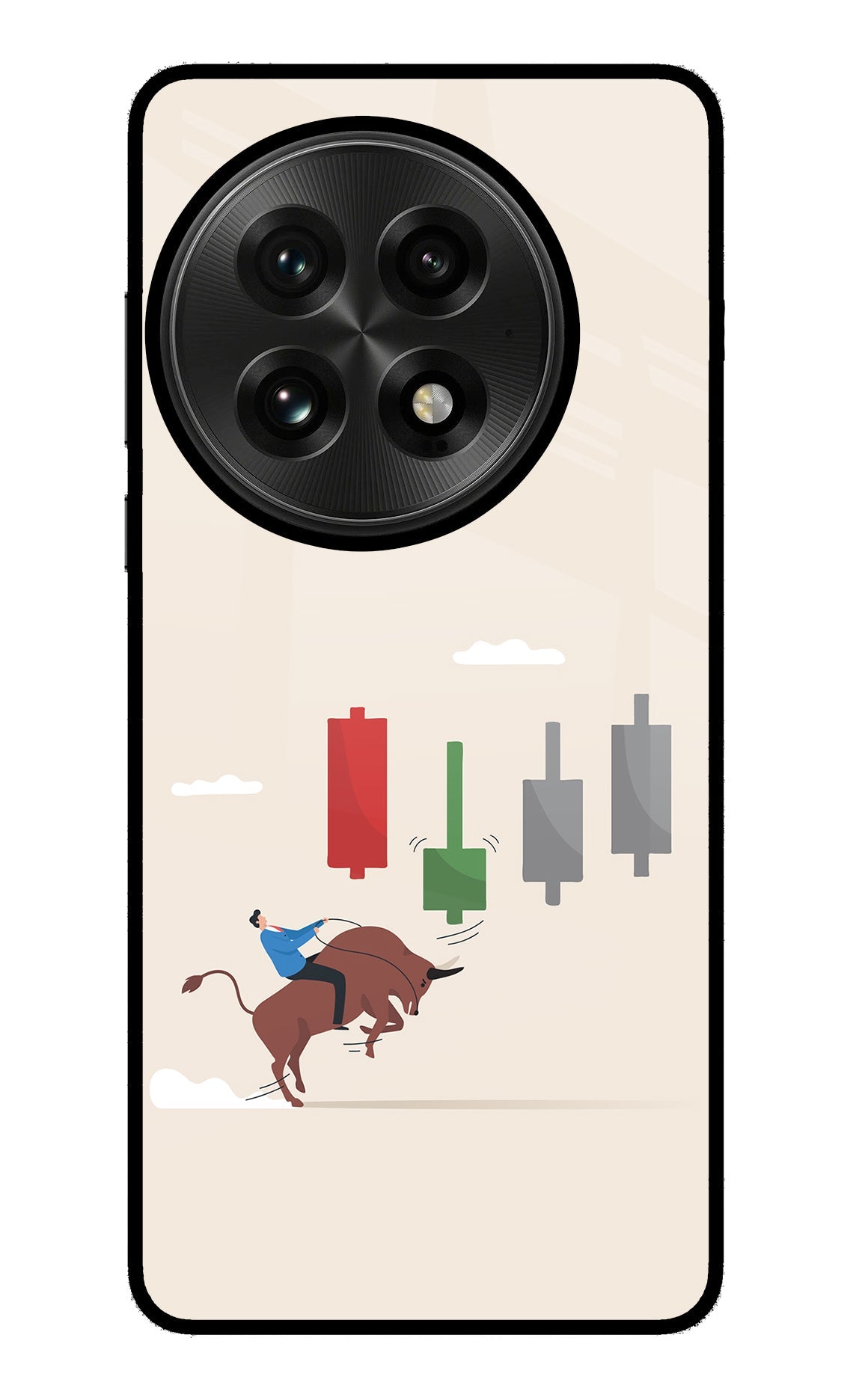 Bull Trading Momentum OnePlus 13 Back Cover