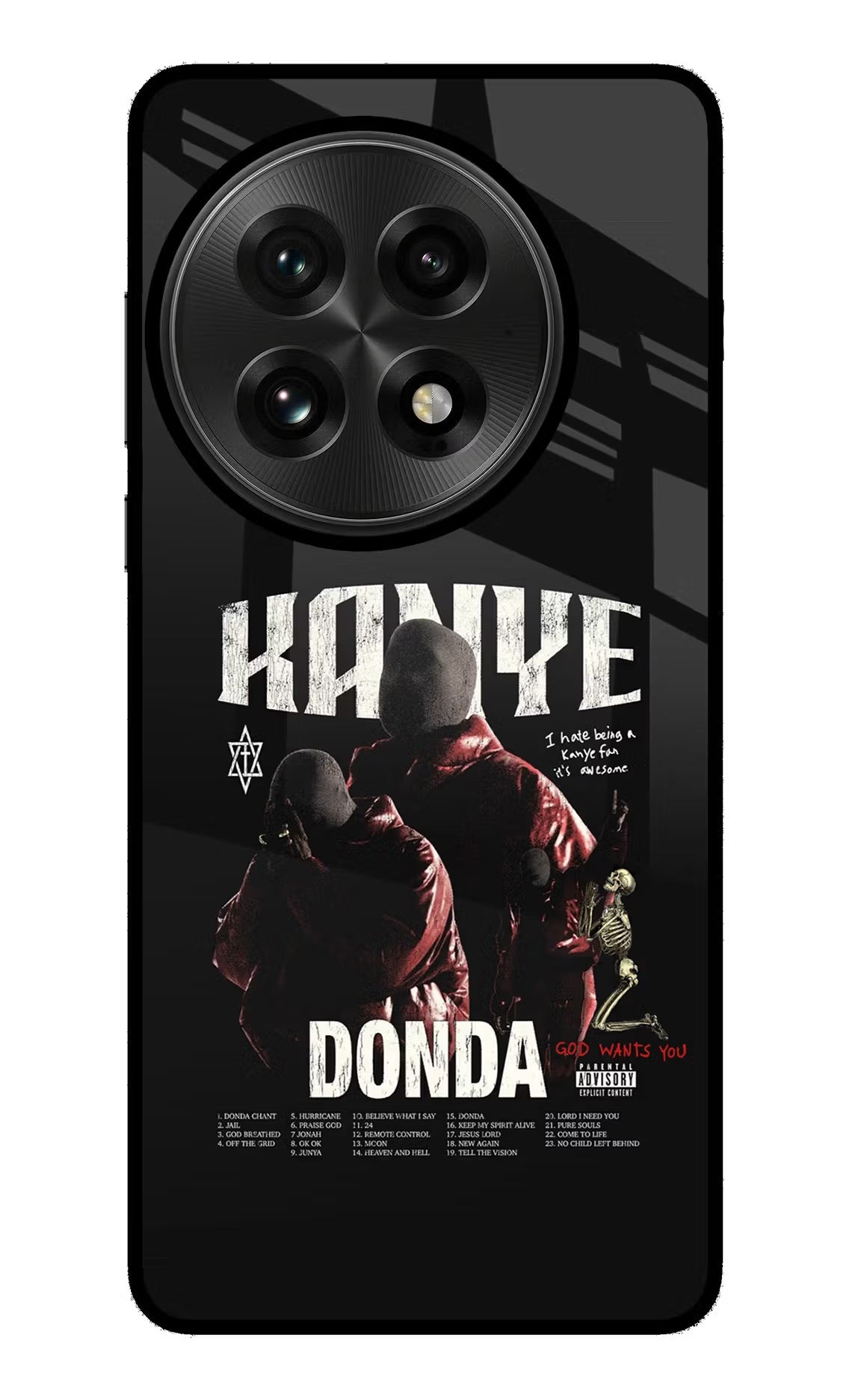 Donda Kanye West OnePlus 13 Glass Case