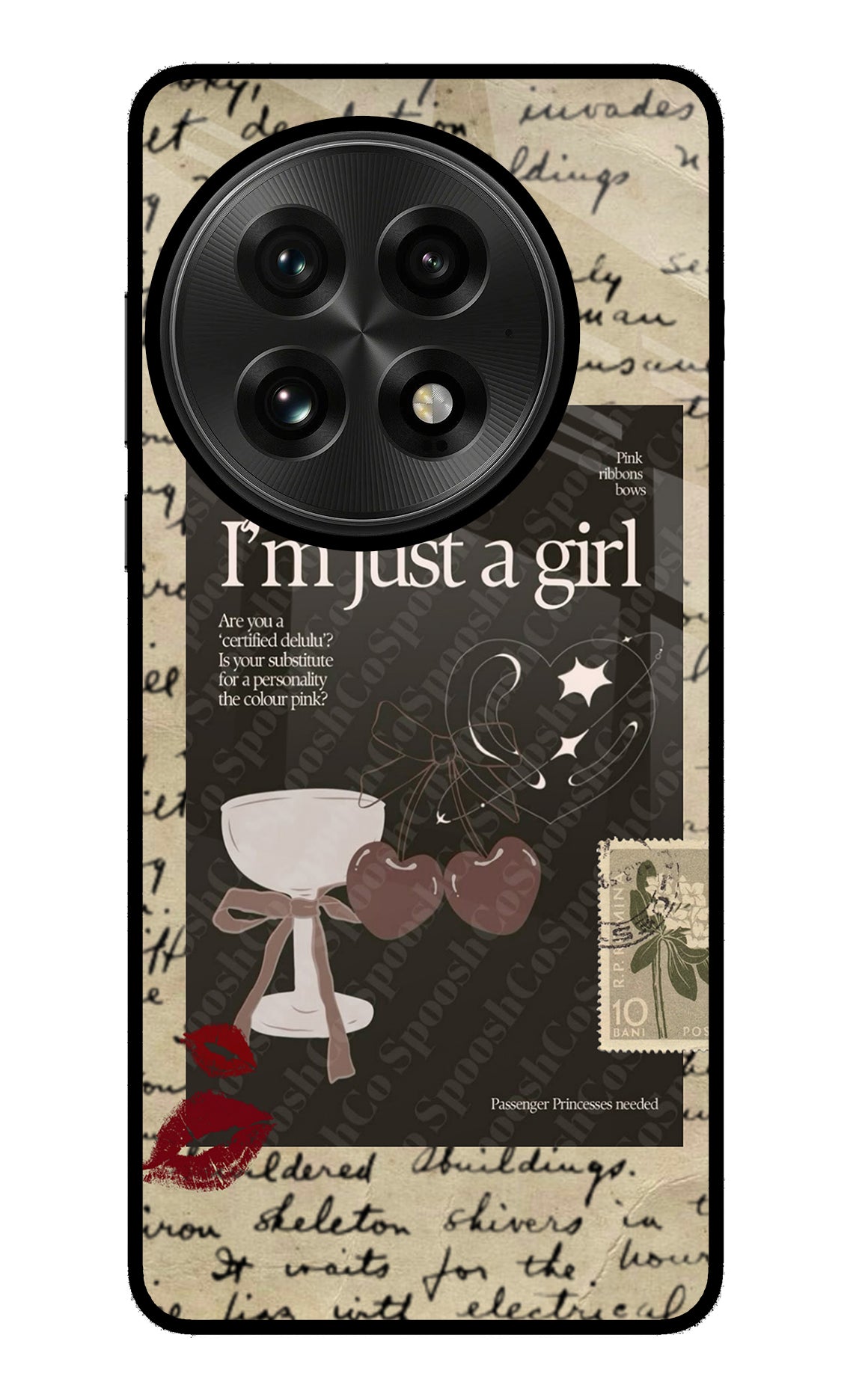 I am just a girl OnePlus 13 Back Cover
