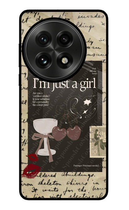 I am just a girl OnePlus 13 Back Cover