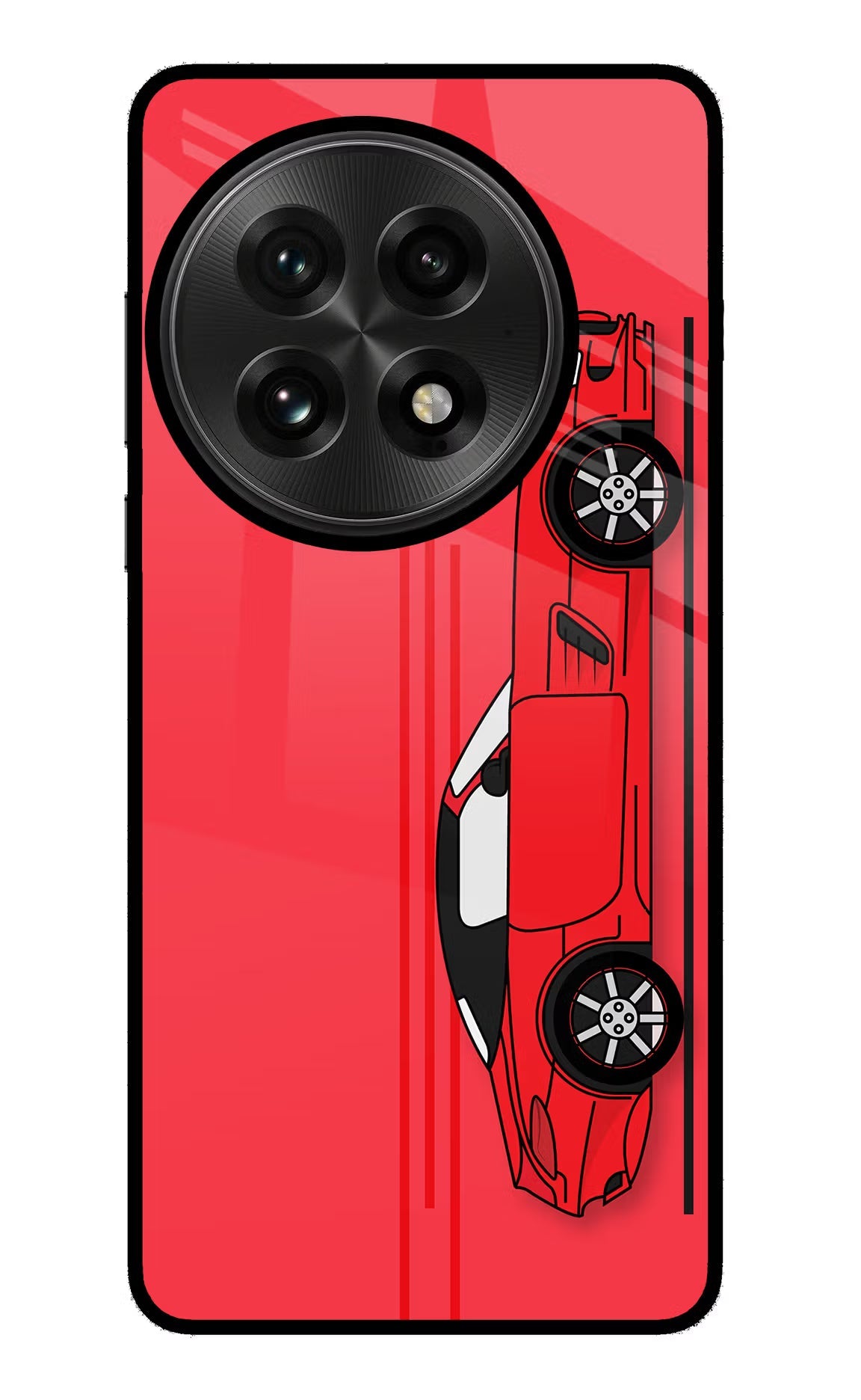 Red Velocity OnePlus 13 Back Cover