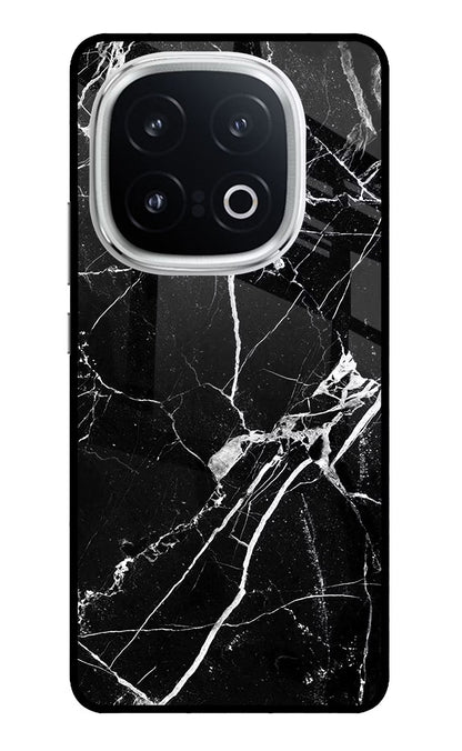 Black Marble Pattern iQOO 13 5G Back Cover