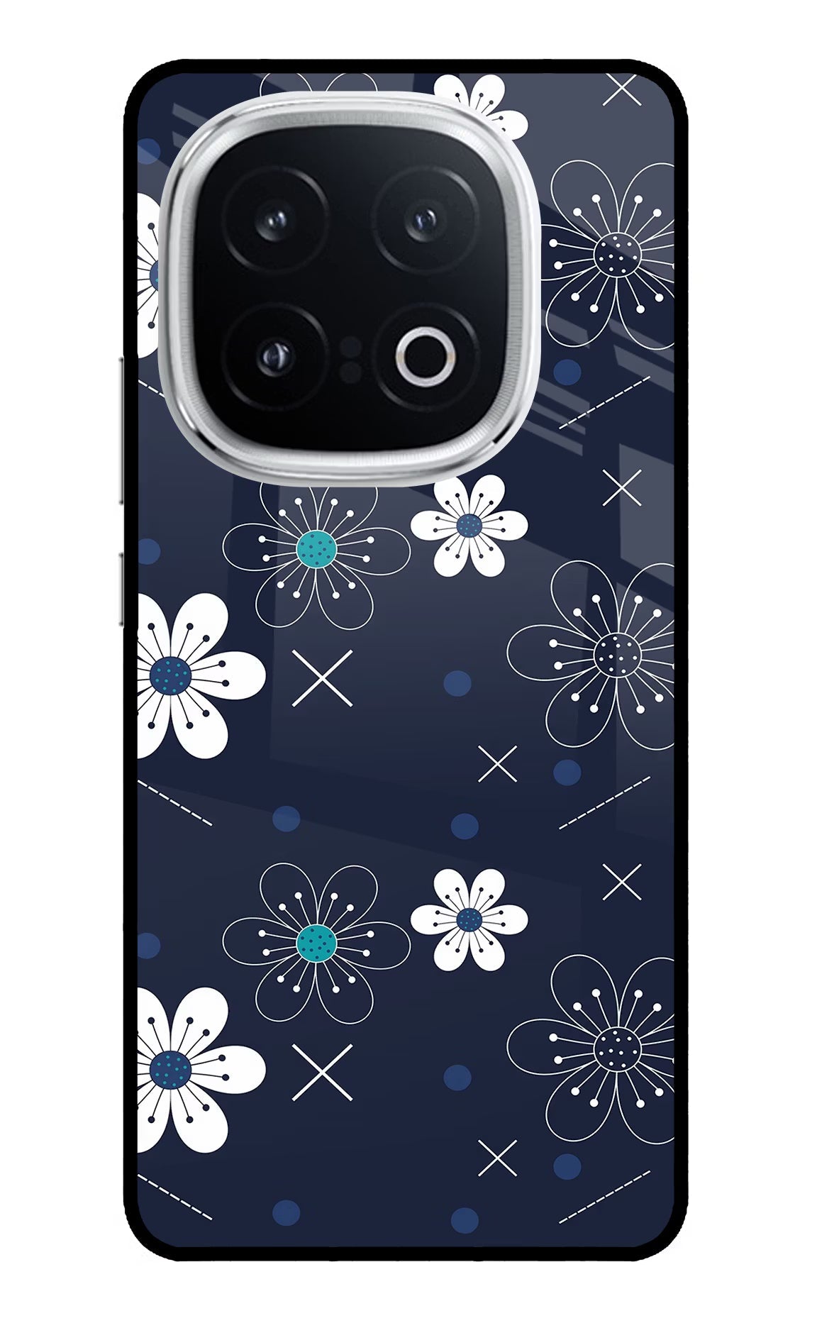 Flowers iQOO 13 5G Back Cover