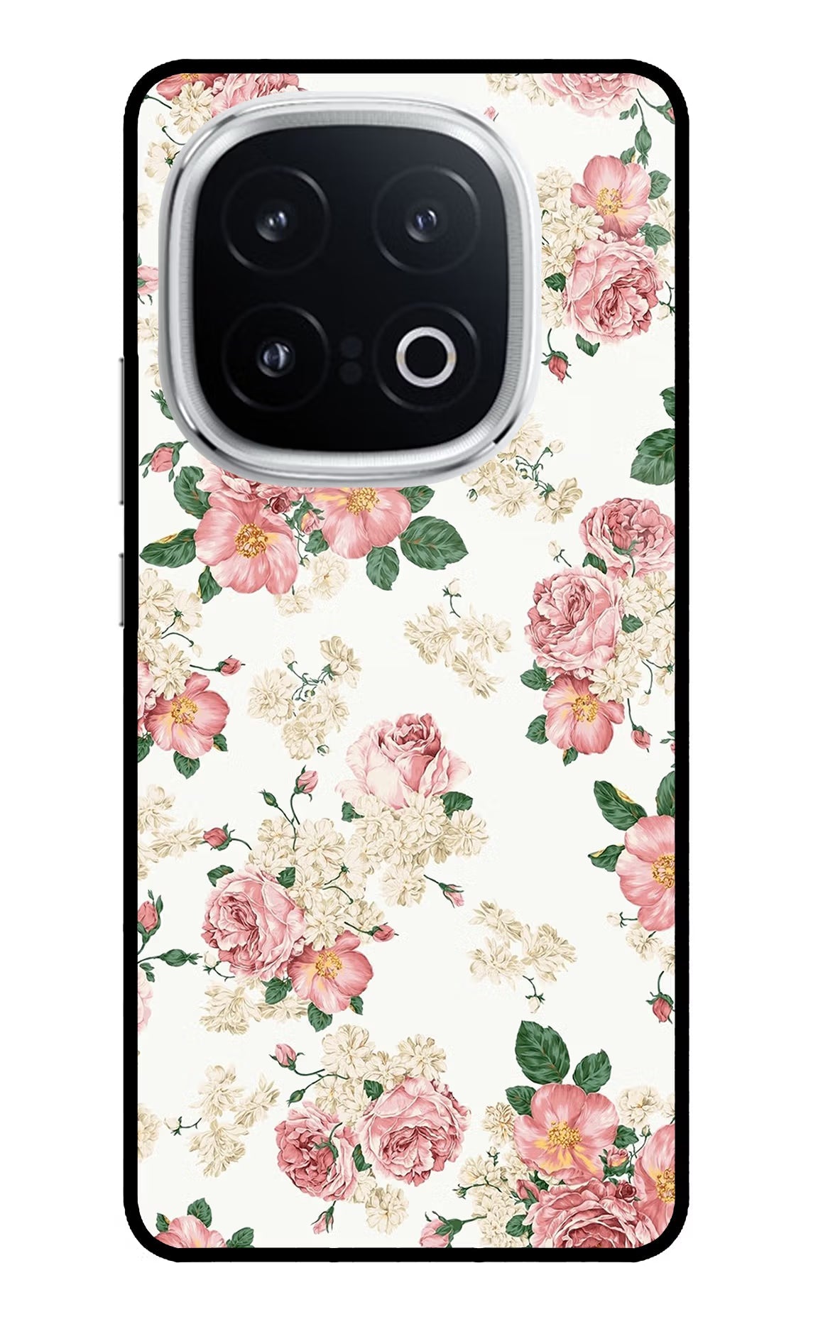 Flowers iQOO 13 5G Glass Case