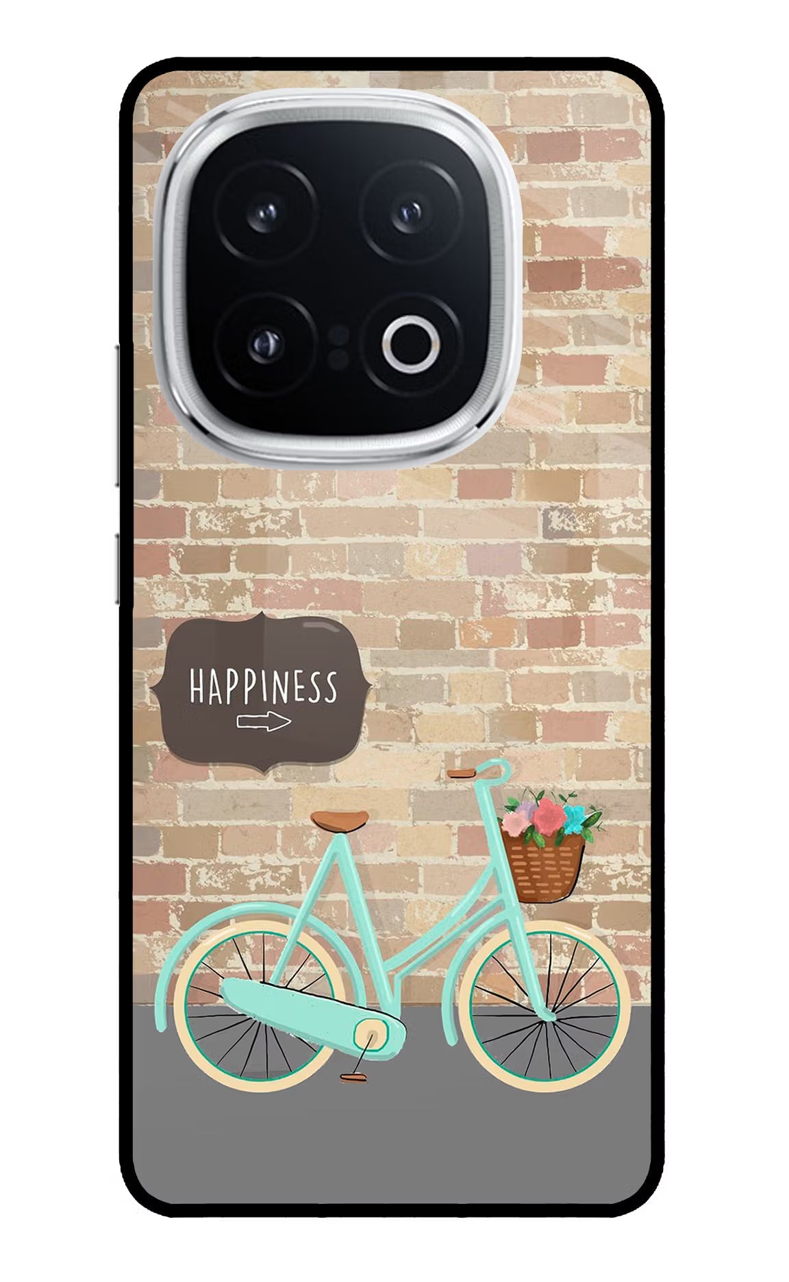 Happiness Artwork iQOO 13 5G Glass Case