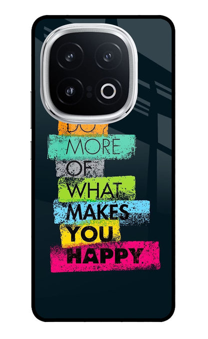 Do More Of What Makes You Happy iQOO 13 5G Back Cover