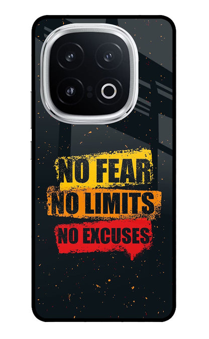 No Fear No Limits No Excuse iQOO 13 5G Back Cover