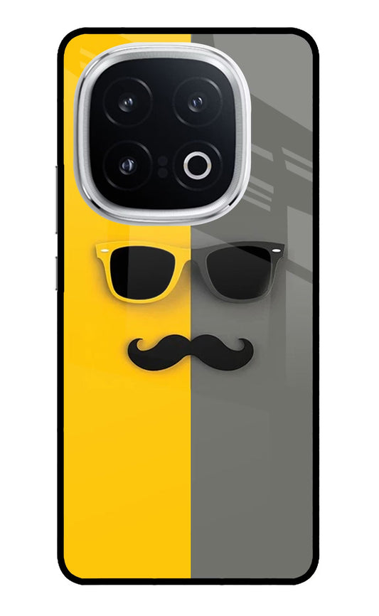 Sunglasses with Mustache iQOO 13 5G Back Cover