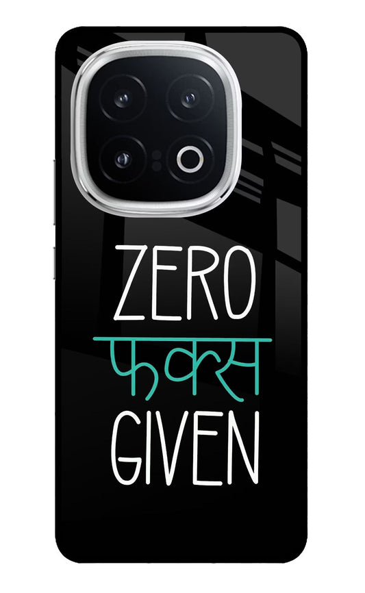 Zero Fucks Given iQOO 13 5G Back Cover
