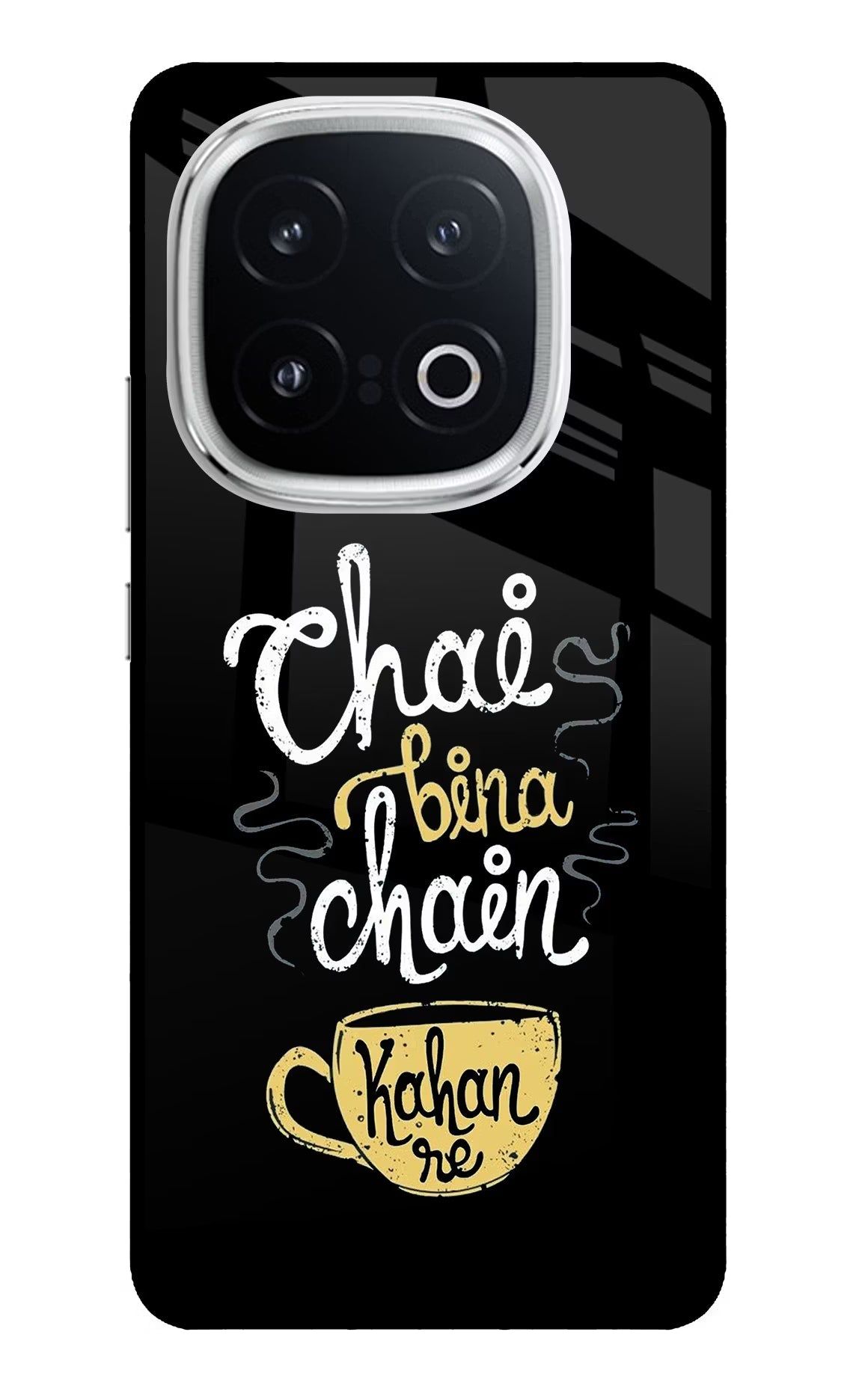 Chai Bina Chain Kaha Re iQOO 13 5G Back Cover