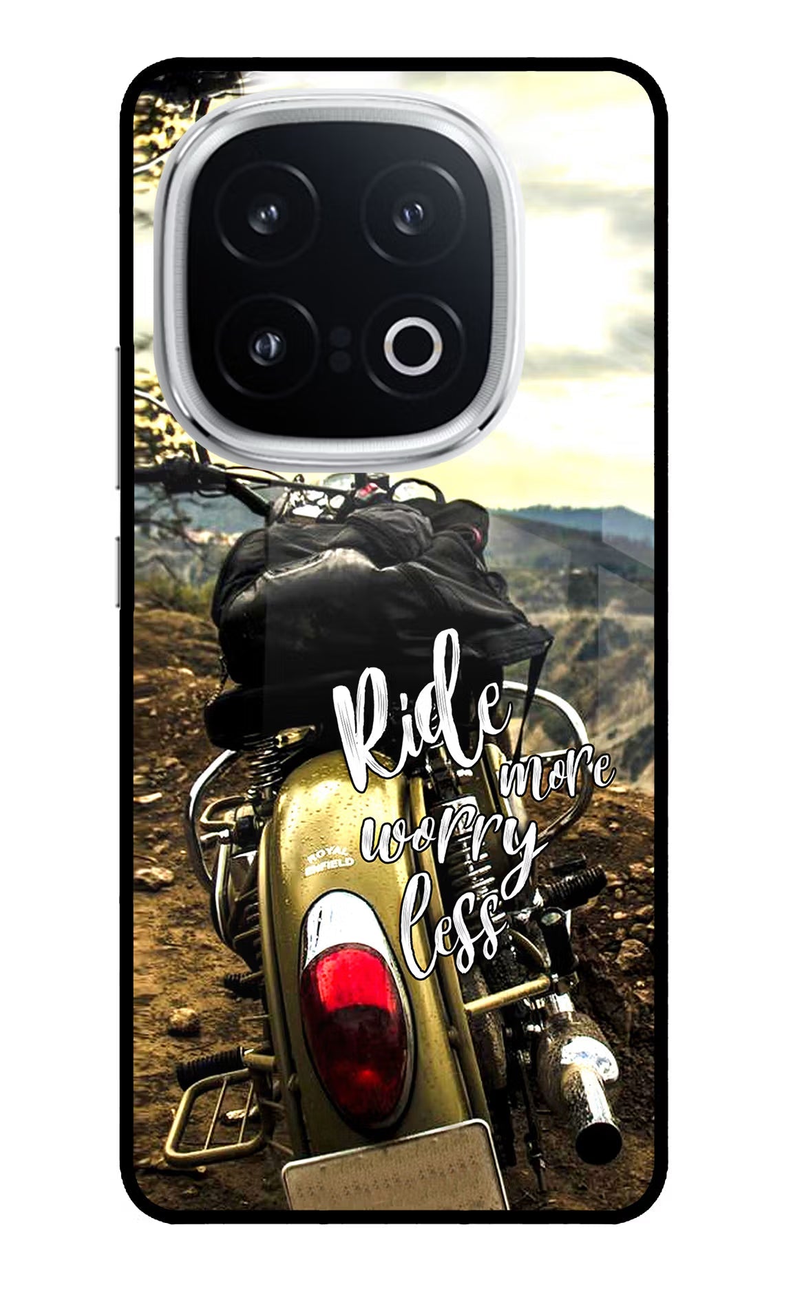 Ride More Worry Less iQOO 13 5G Back Cover