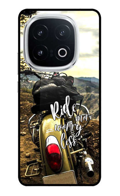 Ride More Worry Less iQOO 13 5G Back Cover