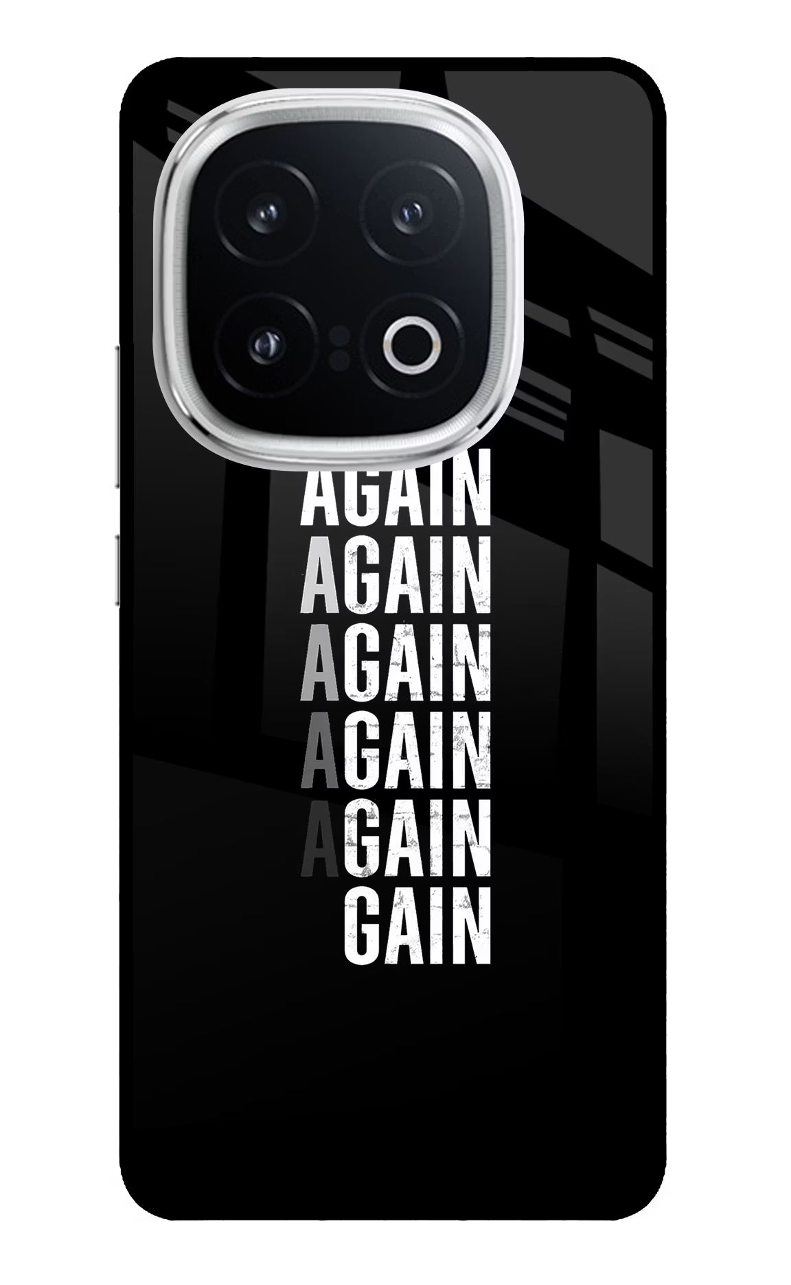 Again Again Gain iQOO 13 5G Glass Case