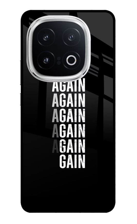 Again Again Gain iQOO 13 5G Glass Case