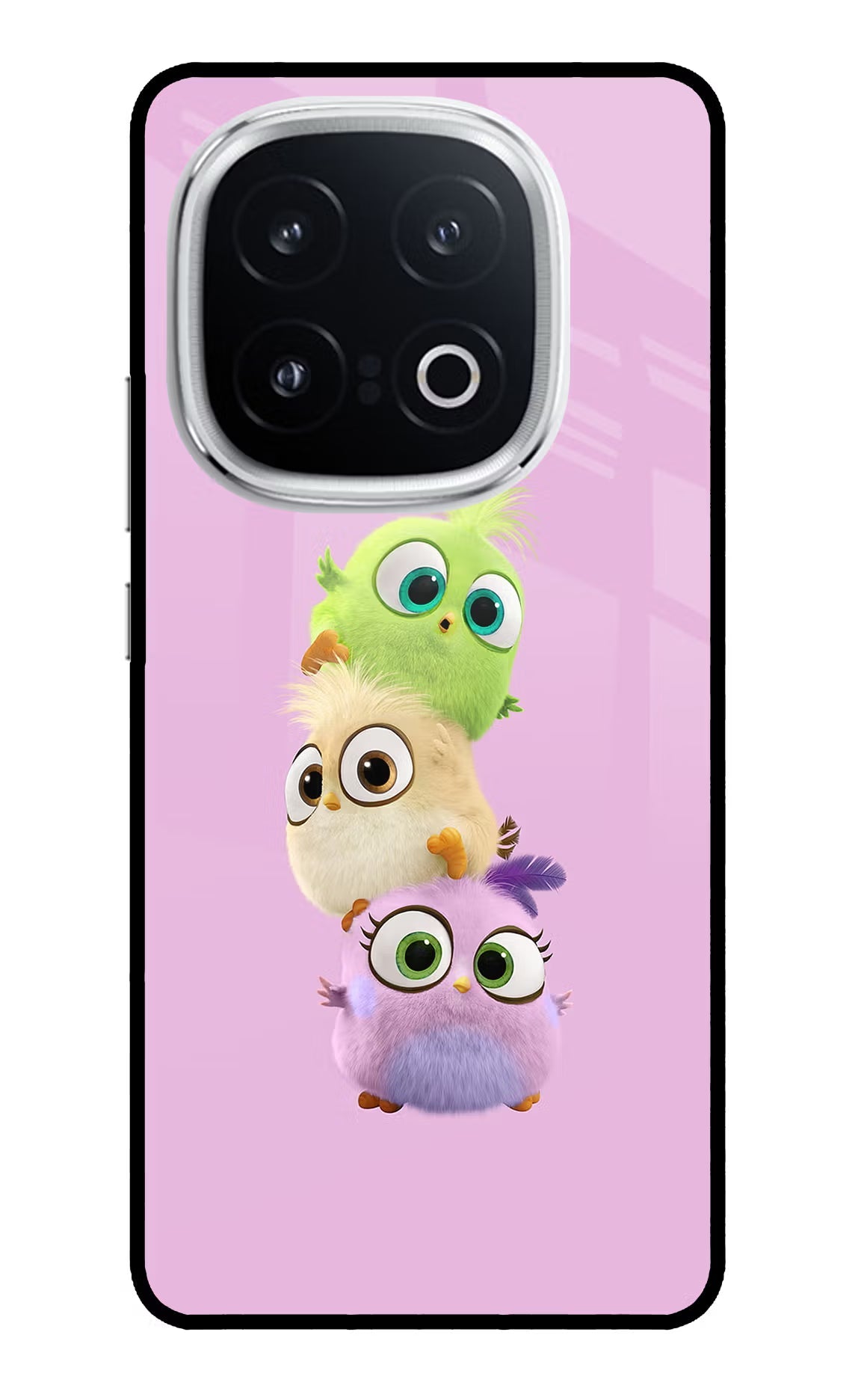 Cute Little Birds iQOO 13 5G Glass Case
