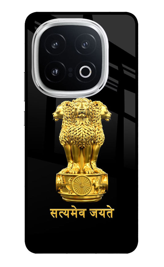 Satyamev Jayate Golden iQOO 13 5G Back Cover